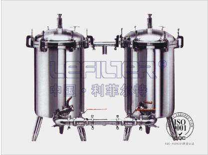 生活用水處理不銹鋼雙聯(lián)保安過(guò)濾器